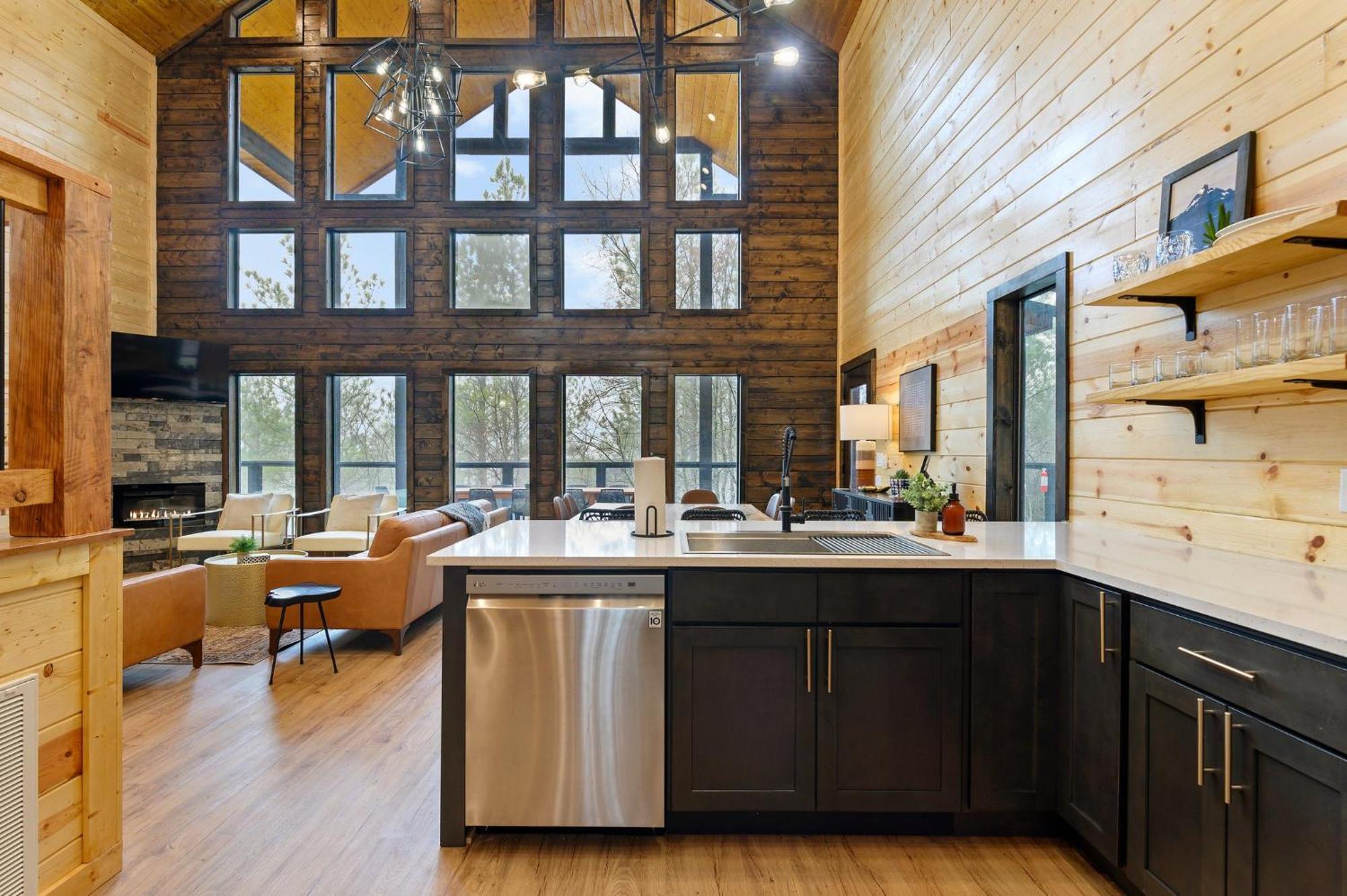 High On The Pines Villa Broken Bow Esterno foto