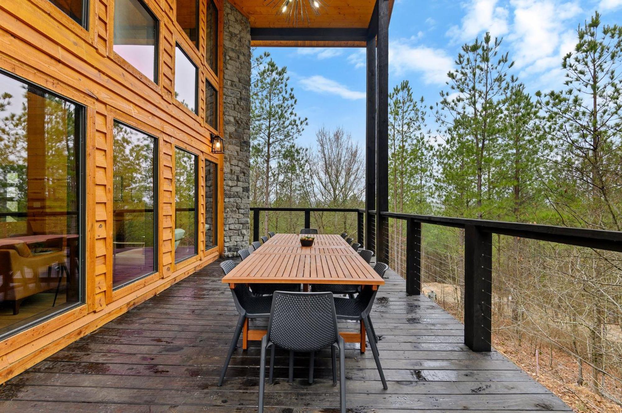 High On The Pines Villa Broken Bow Esterno foto
