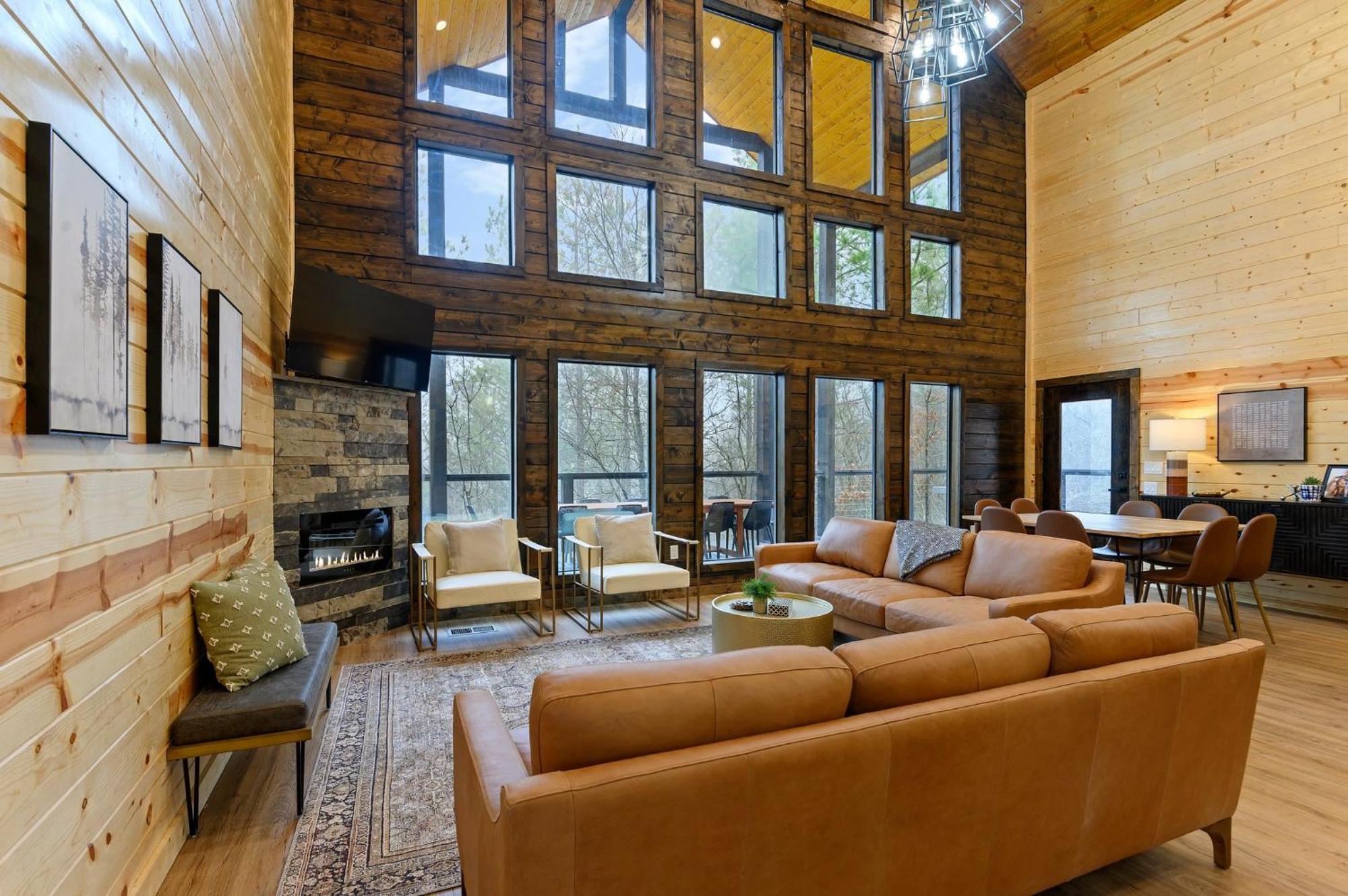 High On The Pines Villa Broken Bow Esterno foto