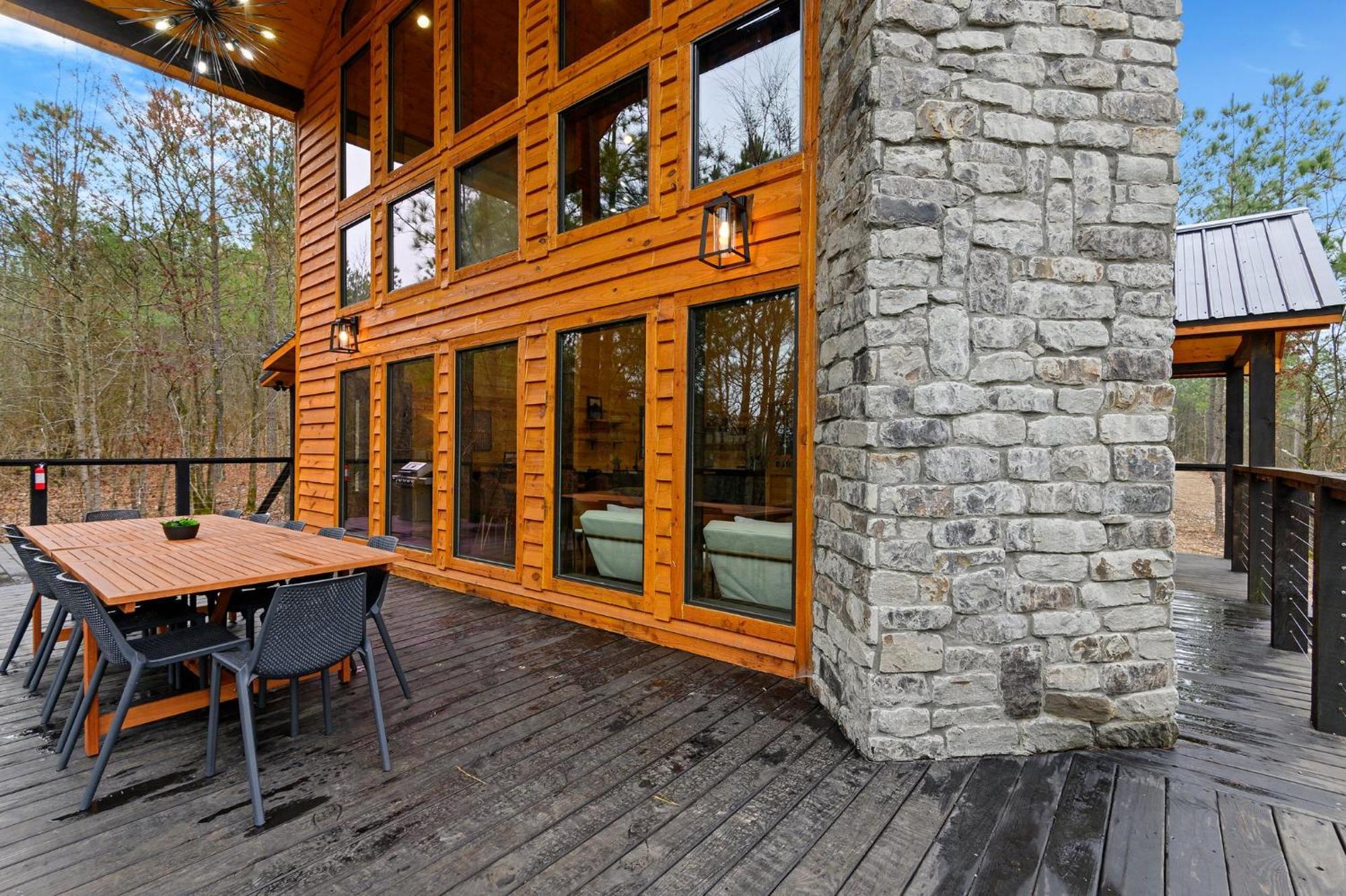 High On The Pines Villa Broken Bow Esterno foto