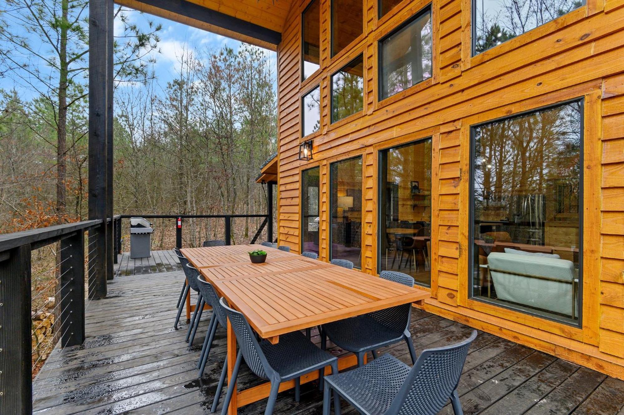 High On The Pines Villa Broken Bow Esterno foto